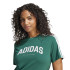 T-shirt adidas Femme Softs Vert foncé