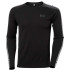 T-shirt Homme Helly Hansen Lifa Active Stripe Crew Noir