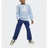 Pantalons adidas French Terry Enfant Lk Big Logo Jog Bleu/Blanc