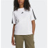 T-shirt adidas Femme 3 Band Bf Blanc/Noir