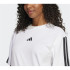 T-shirt adidas Femme 3 Band Bf Blanc/Noir