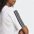 T-shirt adidas Femme 3 Band Bf Blanc/Noir