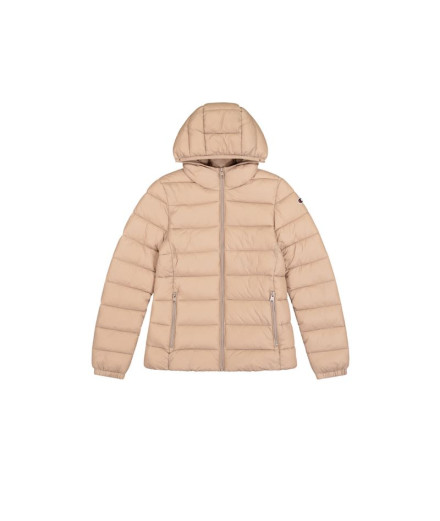 Veste Champion Femme Capuche Polyfilled Wtp Beige