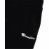 Pantalon Champion Femme Poignet côtelé noir