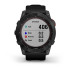 Montre Garmin Fenix 7X Solar Silver black Black Black Strap Black