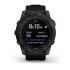 Montre Garmin Fenix 7X Solar Silver black Black Black Strap Black