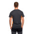 T-shirt Montagne Trangoworld Homme de Moysalen Noir/Orange