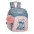 Sac à dos Sac à dos Disney 23Cm. Stitch Tu es Magique Bleu