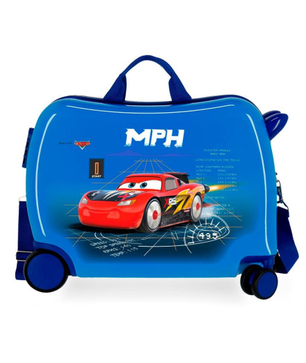 Valise Enfant Disney Abs Rolling 4W.(2 Multid.)Cars...