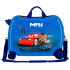 Valise Enfant Disney Abs Rolling 4W.(2 Multid.)Cars Rocket Racing Bleu