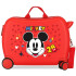 Valise Enfant Disney Abs Rolling 4W.(2 Multid.) Mickey Get Moving Rouge