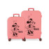 Set Chariot à bagages Disney Abs 2/ 55-70Cm.4W. 100-Minnie Bonheur Corail