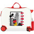 Valise Enfant Disney Abs Rolling Suitcase 4W.(2 Multid.) Mickey Italy White
