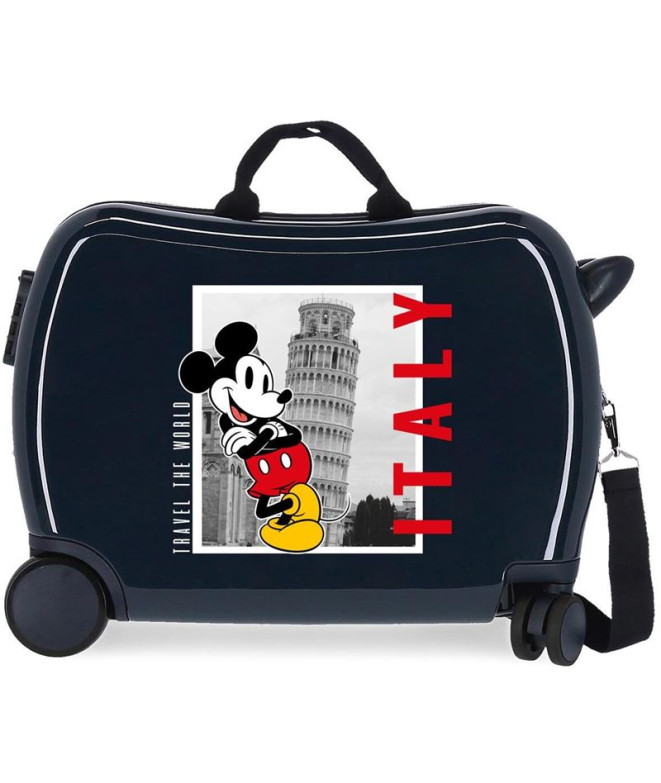 Valise Enfant Disney Abs Rolling 4W.(2 Multid.)...