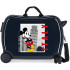 Valise Enfant Disney Abs Rolling 4W.(2 Multid.) Mickey Italie Bleu marine