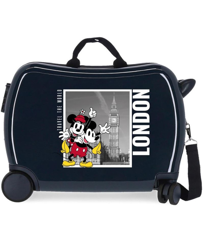 Valise Enfant Disney Abs Rolling 4W.(2 Multid.)...