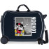 Valise Enfant Disney Abs Rolling 4W.(2 Multid.) Mickey & Minnie London Blue