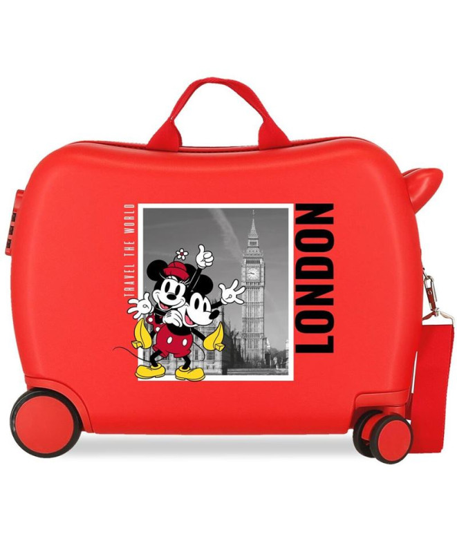 Valise Enfant Disney Abs Rolling 4W.(2 Multid.)...