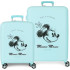 Set Chariot à bagages Disney Abs 2/ 55-70Cm.4W.Minnie You Are Magic Blue