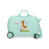 Valise Enfant Disney Abs Rolling 4W.(2 Multi.) 45Cm.Bambi Vert