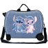 Valise Enfant Disney Abs Rolling 4W.Stitch Dace It Out- Expecting Blue