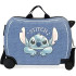 Valise Enfant Disney Abs Rolling 4W.Stitch Dace It Out- Means Family Blue