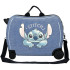 Valise Enfant Disney Abs Rolling 4W.Stitch Dace It Out- Means Family Blue
