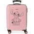 Trolley Disney Abs Valise 55Cm.4W Best Of Stitch Rose