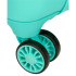 Trolley Disney Abs Valise 50 Cm.4R Minnie Imagine Bleu Turquoise
