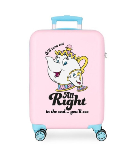 Disney Trolley Chariot Abs 55Cm.4R. All Right Pink