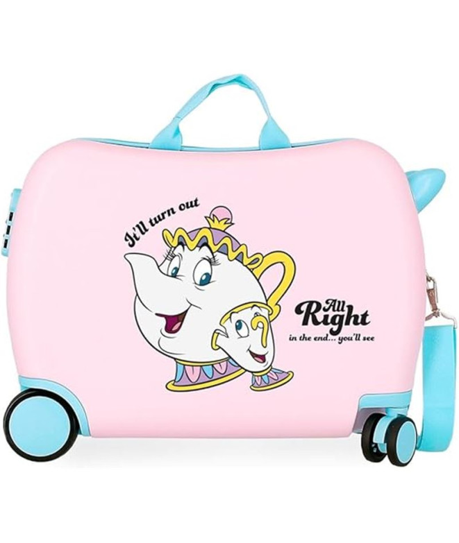Valise Enfant Disney Abs 4R.(2 Multi.) 45Cm....