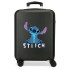 Trolley Disney Abs Valise 55Cm.4R. Stitch Cute Noir