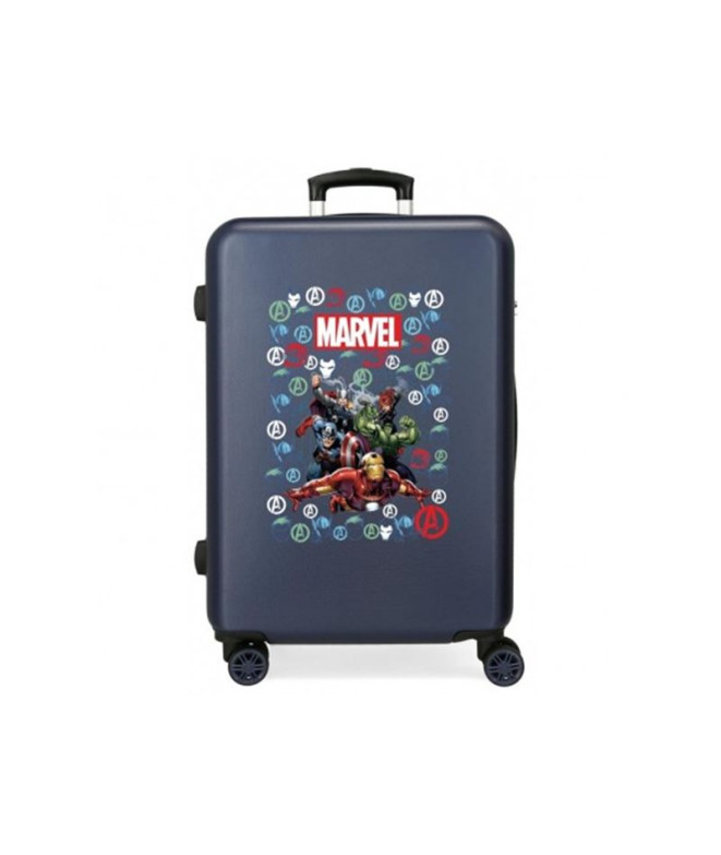 Roues Trolley Marvel Abs 68Cm.4 Avengers Team...