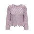 Sweat Femme Only Onlnola Life Knt Lavender