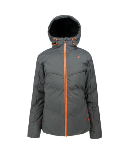 Veste Montagne Joluvi Femme de Ampezzo Anthracite/Coral Neon