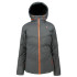 Veste Montagne Joluvi Femme de Ampezzo Anthracite/Coral Neon