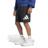 Pantalons adidas Homme Short à gros logo noir/blanc