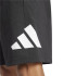 Pantalons adidas Homme Short à gros logo noir/blanc