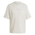 T-shirt adidas Femme petit ami à 3 bandes crème