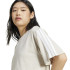 T-shirt adidas Femme petit ami à 3 bandes crème