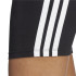 Collants adidas Femme 3-Stripes Essentials Biker Short Noir/Blanc