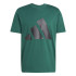 T-shirt adidas Homme Essentials Big Logo Vert foncé/Noir
