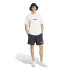 T-shirt adidas Homme Linerar Single Blanc/Noir
