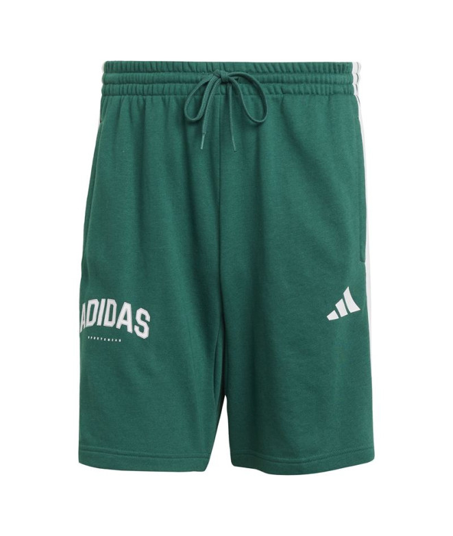 Pantalons adidas Homme 3 bandes Sho Vert foncé