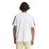 T-shirt adidas Homme 3 bandes simple blanc/noir