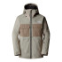 Veste The North Face Homme snow Fourbarrel Triclimate Clay Grey/Black