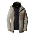 Veste The North Face Homme snow Fourbarrel Triclimate Clay Grey/Black