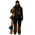 Veste The North Face Homme by Snow Dragline Noir/Marron fumé