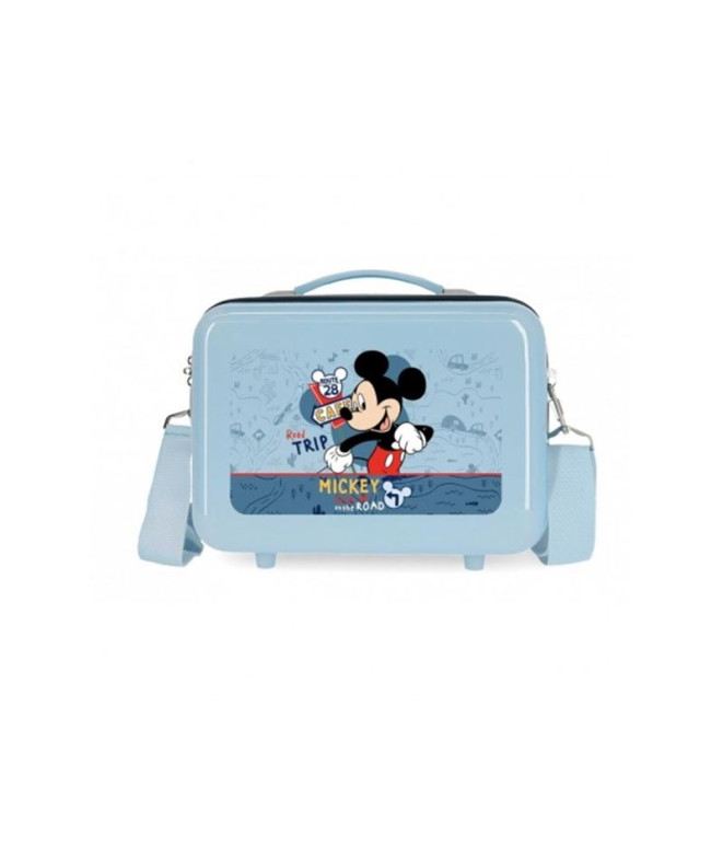 Trousse Vanity Case Disney Abs. Mickey Road...