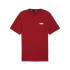 T-shirt Décontracté Homme Puma Ess+ 2 Col Small Logo Intense Red